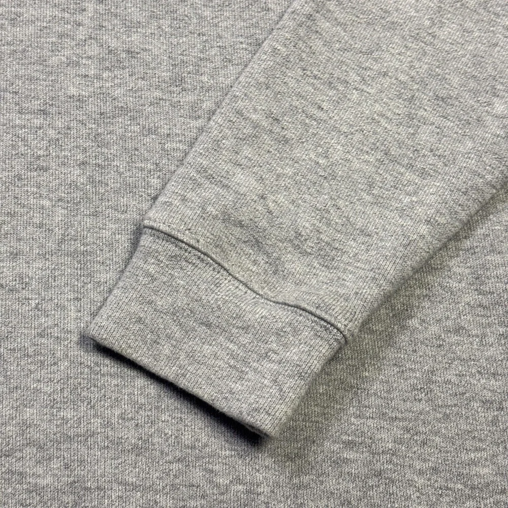 Polo Ralph Lauren 1/4 Zip Sweater Pullover Mens XL Gray Cotton Logo Tight-Knit